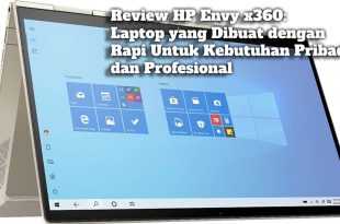 Gambar Review HP Envy x360