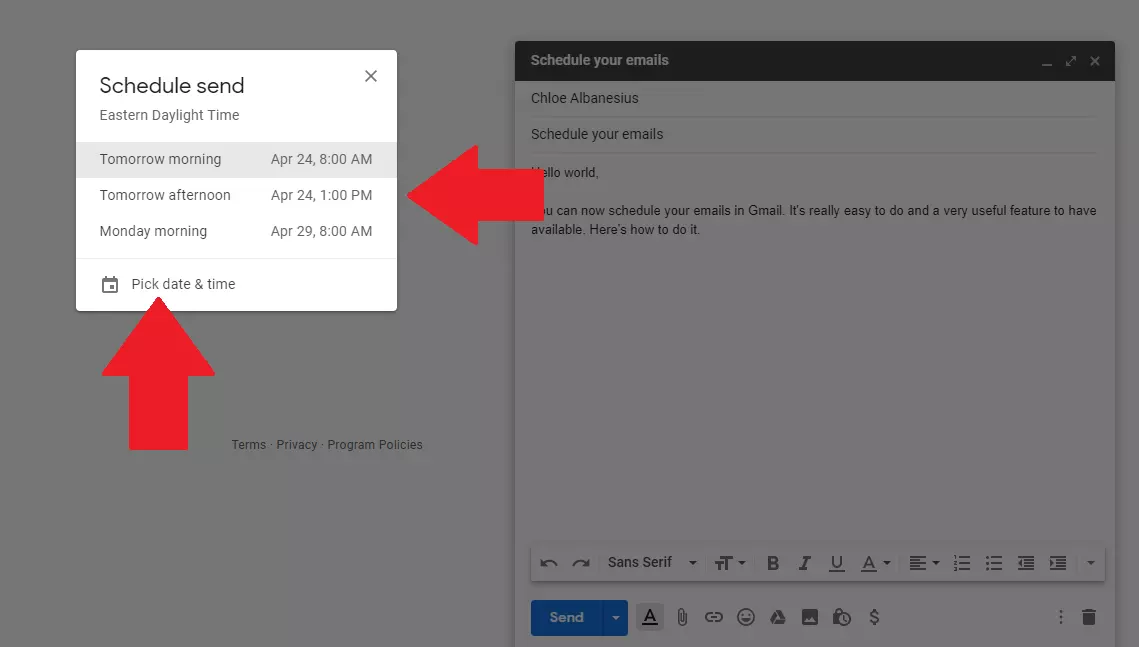 Cara Menjadwalkan Email di Gmail